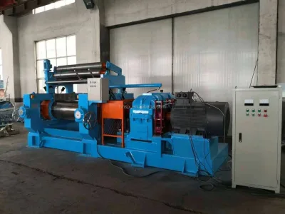 Dual Shaft Dual Motor XK-400/450/560 Automatic Operation Rubber Mixing Mill Price Machine,Rubber Processing Machinery