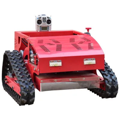 CE EPA Approved Golf Course Green Mower Agricultural Rubber Crawler Rc Brush Mower