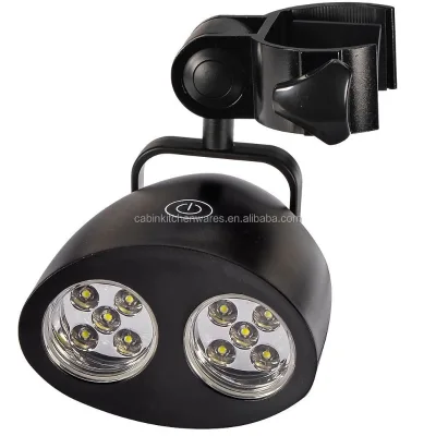 Outdoor 360 Rotation Ultra Bright Handle Mount LED BBQ Grill Light Charcoal Other Accessories Heat Resistant Abs,plastic CE ROHS