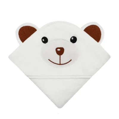Baby Hood Bath Towel Cotton Soft Terry Cloth Children Cartoon Cape Cotton Cotton Baby Bath Towel