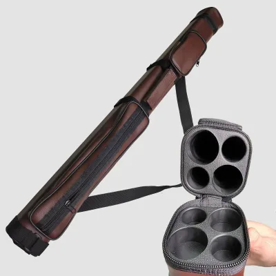 Soft Cue Bag with Hole for Snooker & Billiards Convenient Storage for Biliard Cue Box Bucket