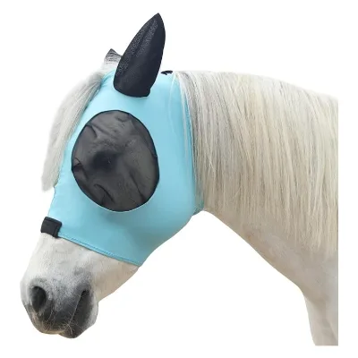 Horse Face Protect Mesh Wrap Horse Mask Protect Horse's Eyes and Ears Breathable and Comfortable