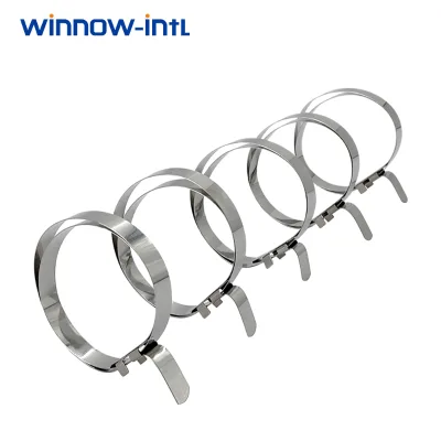 CV Joint Boot Clamp Low Profile Crimp Ear Clamp for Automotive Drive Shaft Boot Repair