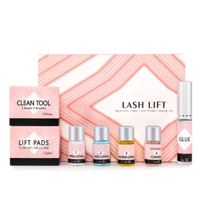 Safe Formula Eyebrow Perming and Laminated Easily Opera Eyelash Curling Set Fast Speed Eye Lash Lift Perming Kit