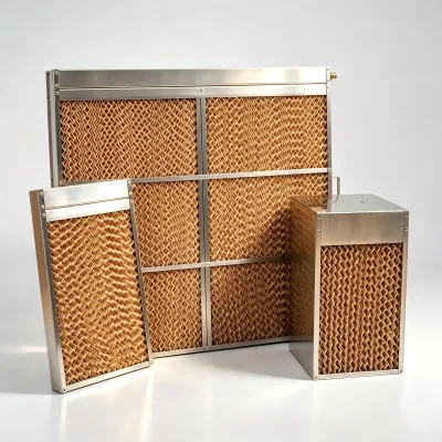 IEC Indirect Evaporative Cooling Fire Resistant Cooling Pad Replacement Media for Data Center AHU Humidifier