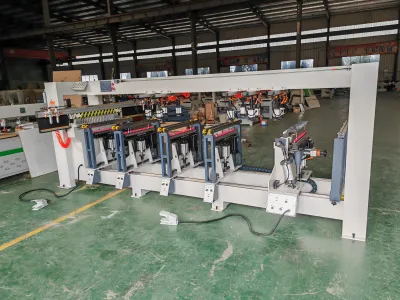 Multi Spindles Woodworking Six Row Drilling Machine Horizontal Kitchen Cabinet Furniture