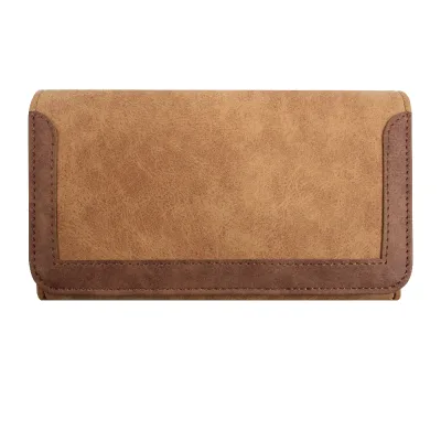 Big Capacity Fashion Pu Leather Women Long Wallet Support Customize Logo/structure