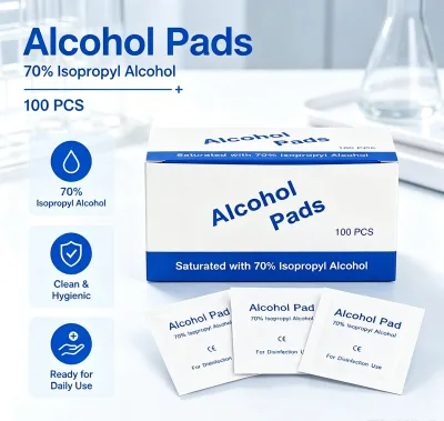 Alcohol Cotton Pads 70% Multi-Spec Options Private Label Welcome
