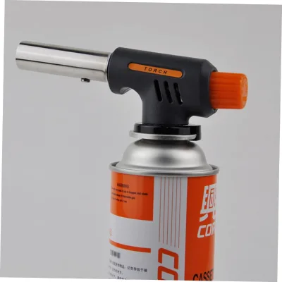 Quick Use Gas Torch Butane Torch Flame Gun Outdoor Barbecue Mini Handheld Multifunctional for Dessert