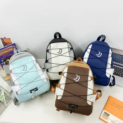 Large Capacity Trendy Cool Fashionable Personalized Sports Backpack Zipper Closure for Students' New Travel Leisure School Bag