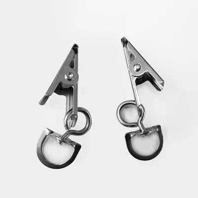 Metal Frame Multifunctional ID Card Hairpin alligator Clip Wholesale Practical