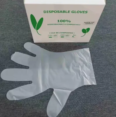 Biodegradable Disposable Gloves PLA for Food Prep Kitchen Bar Bulk