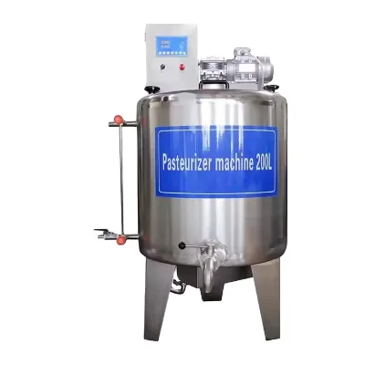 Wholesale 50L Mini Smart Water Bath Pasteurizer for Home High Productivity Milk Fresh Pasteurization Machine