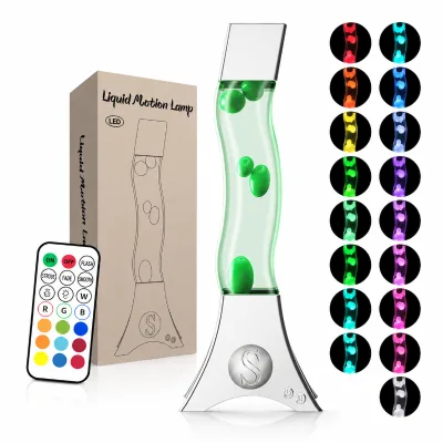 Vintage Magma Lamp Factory Wholesale Groovy Wax Dynamic Decorative Liquid Lava Lamp for Retro Home Office Mood Display