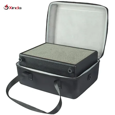 Factory Crushproof Speaker Hard Carrying Case EVA Protective Travel Moulded Speaker Case