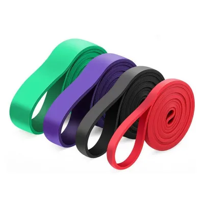 High Quality Custom Printed Fitness Resistance Bands for Gym & Yoga Workouts