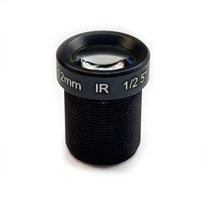 BOSHI 12IR 1/2.5'' Drone Camera Lens F2.0 12MM 5MP M12 Fixed MF CCTV Security Monitoring IR-cut
