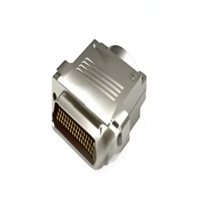 J30J Series Cord Covered Shell Micro Rectangular Electrical Connector A Type 9 15 21 25 31 37 51 66 74 100 Pin