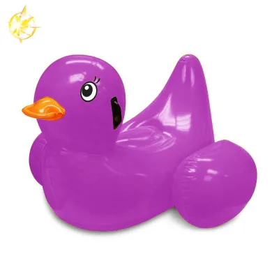 Wholesale Hot Sale Waterhan PVC Inflatable Duck Floating Row Pool Sea 130cm X 180cm Thickness 25cm Oval/Square Shape Water