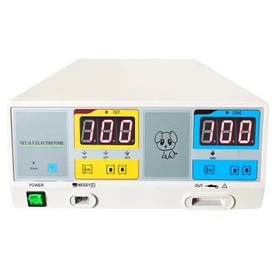 Blend Cutting and Coagulation Veterinary Electrosurgery Unit for Superficial Tissue and Endoscopy