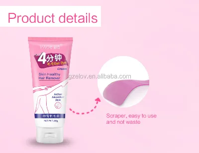 80g Painless Body Hair Removal Cream 4Mins Fast Remove Hair Cream for Ladies Hair Remover Lotion