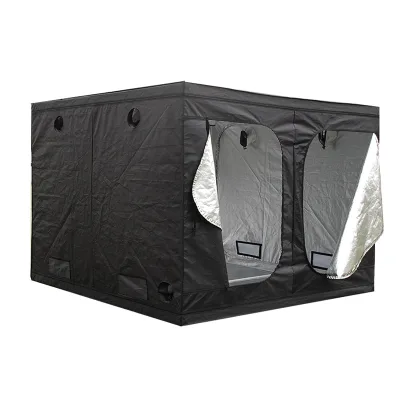 1680D Waterproof Canvas 2x4 Indoor Grow Greenhouse Tent Mini Growing House