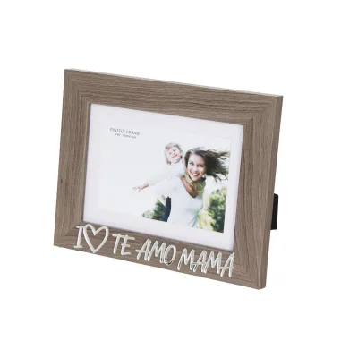 Eco-Friendly Classic Wood Photo Frame Natural New Design Decoration Desk Hanging