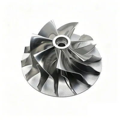 Oem Custom Precision Cnc Machining Billet Turbine Compressor Impeller Wheel Custom Micro Machining Engine Machine Parts