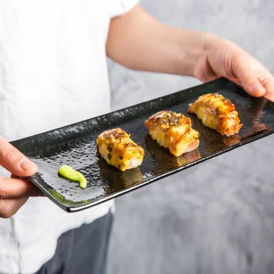 Japanese-style Dinnerware Set Including Sushi Plates, Soup Bowls and Dinnerware, Suitable for Gatherings and Festivals.