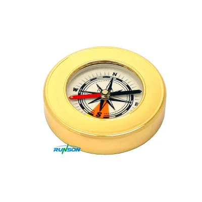 Promotional Zinc Alloy Metal Classic Vintage High Precision Directional Tool Compass for Hiking Camping Survival