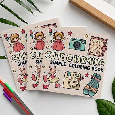 Children's Coloring Books, Batch Soft-cover Coloring Books, Customized Learning Toys for Early Childhood