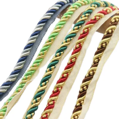 Factory Custom Cheap Porlau Brand Decorative Tassel Rope Polyester Fiber Colorful Various Styles Curtain & Garment Pull Holder