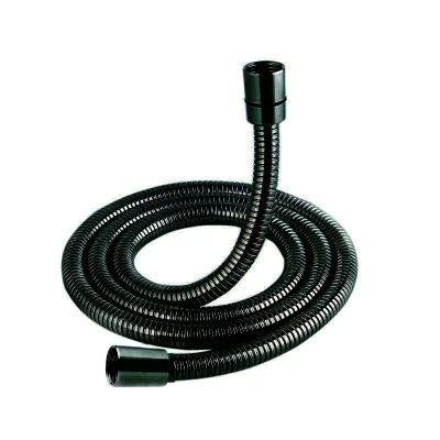 High Quality Bathroom Black Shower Hose Metal Stainless Steel Knit Hose Shower Hose