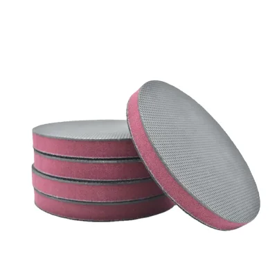 Wholesale Cheap 6 INCH Maroon Round High Efficiency Clay Foam Pad for Auto Detailing Car Care