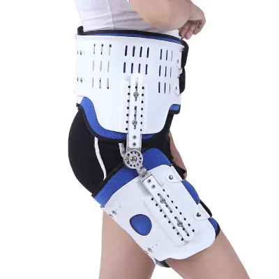 Hot Sell Medical Leg Support Hip Foot Joint Fixation Brace Postoperative Care Hinged Bracket Tibial Head Dislocation
