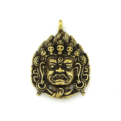 Factory Direct CA619 Tibetan Tantric Buddhism Supplies Master Craftsmanship Bronze Buddha Statue Lucky Card Carry Pendant
