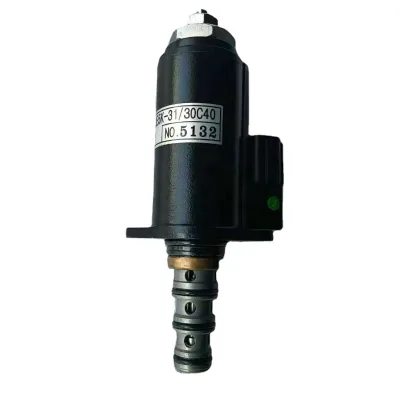 K3V63DTP-OE02 t Hydraulic Pump Regulator Solenvoid Valve KDRDE5K YB35V00003F1 Kobelco Excavator SK135