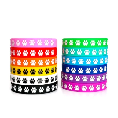 Dog's Paw Dogpaw Silicone Bracelet Cute Cat Claw Hand Ring Care Animal Theme Party Wristband