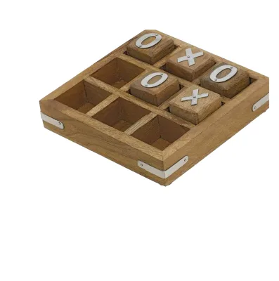 Xinxing New Design Wooden Customized Tic Tac Toe Board Game for 2 Players