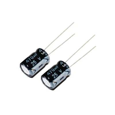 Original Semiconductor 25V470UF Aluminum Electrolytic Capacitor 25V 470UF SMD 10*16mm