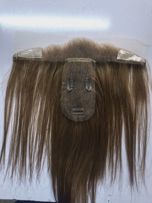 Transparent HD Lace Hairline with Silk Base Closure Topper New Product 100% Human Hair Bangs Hairline