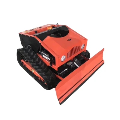 Factory Cheap With CE EPA Certificate Small Crawler Remote Control Mower Unmanned Remote Control Climbing Lawn Mower