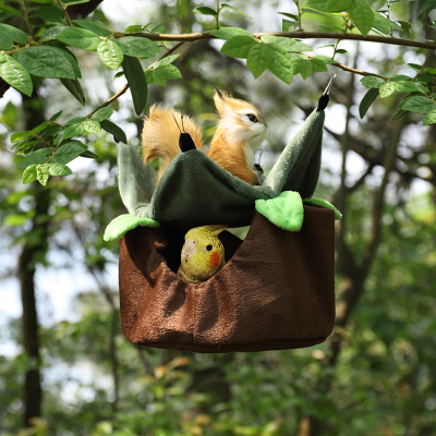 Bird Cage Breeding Animal Bird House Hammock Cage Parrot Pet Carrier Tree Hanging Bird Nest