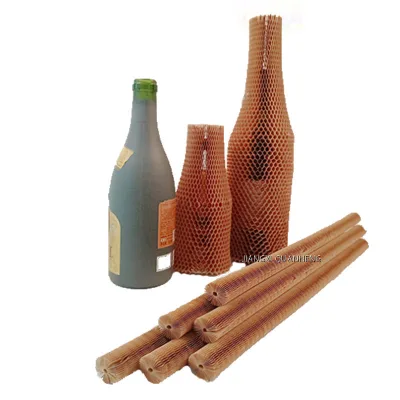 Honeycomb Kraft Paper Sleeve for Bottle Protection Shock Absorbent Eco Friendly Tube