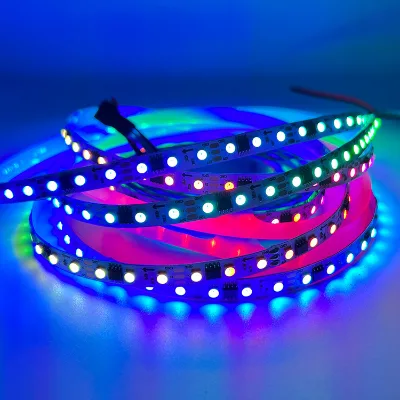 WS2812B RGBW LED Strip 5V 60LEDs/M SMD5050 Individually Addressable Dream Color IP65 for Home Bar Stage Game Room CE RoHS