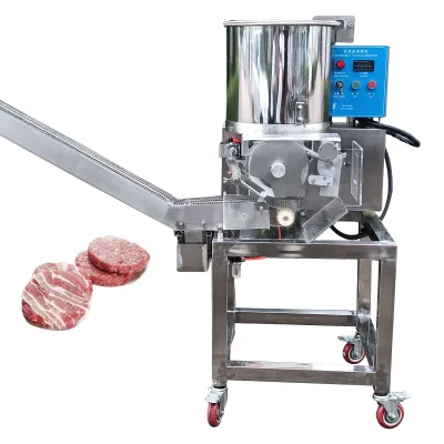High Efficiency Commercial Automatic Hamburger Burger Patty Mini Chicken Nugget Molding Forming Machine