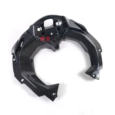 Full Set Carbon Shell Plates Fuel Tank Cover Exhaust Hood Lower Diversion for Kawasaki ZX4R/ZX25R-Braze Motorcycle Body Systems