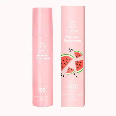 New Arrived Watermelon Extract SPF50 PA+ Sunscreen Spray Mist for Face Over Makeup Sun Protection All Skin Types Sunscreen Spray
