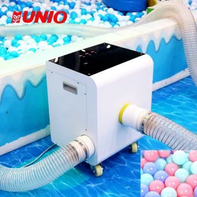 New UNIO Automatic Suction Drying Plastic Ball Cleaning Machine 15000pcs/h Capacity for Playgrounds