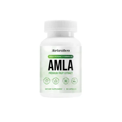 NurtureNova Amla Fruit Extract Oral Capsules, Premium Concentrated Fruit Dietary Supplement, 60 Capsules for Daily Long-Term Use